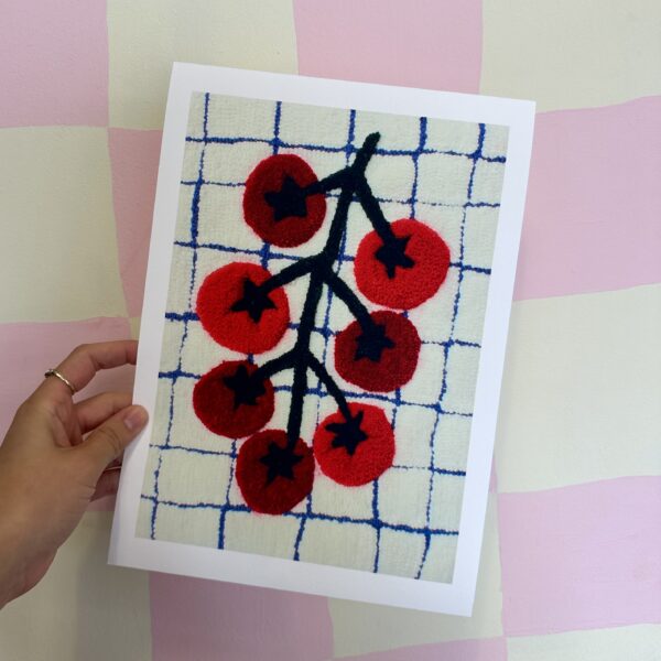 A4 Tomato Vine Print