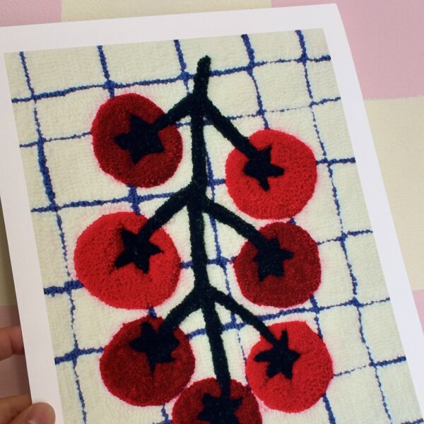 A4 Tomato Vine Print - Image 2