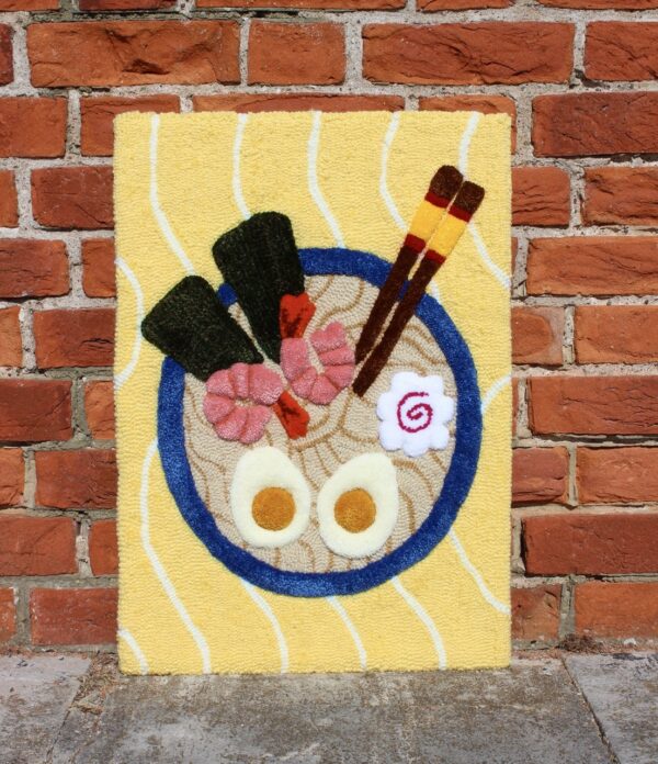 Tufted Prawn Ramen Wall Art Hanging