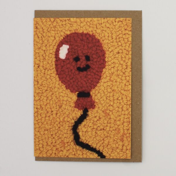 Balloon A6 Greeting Card